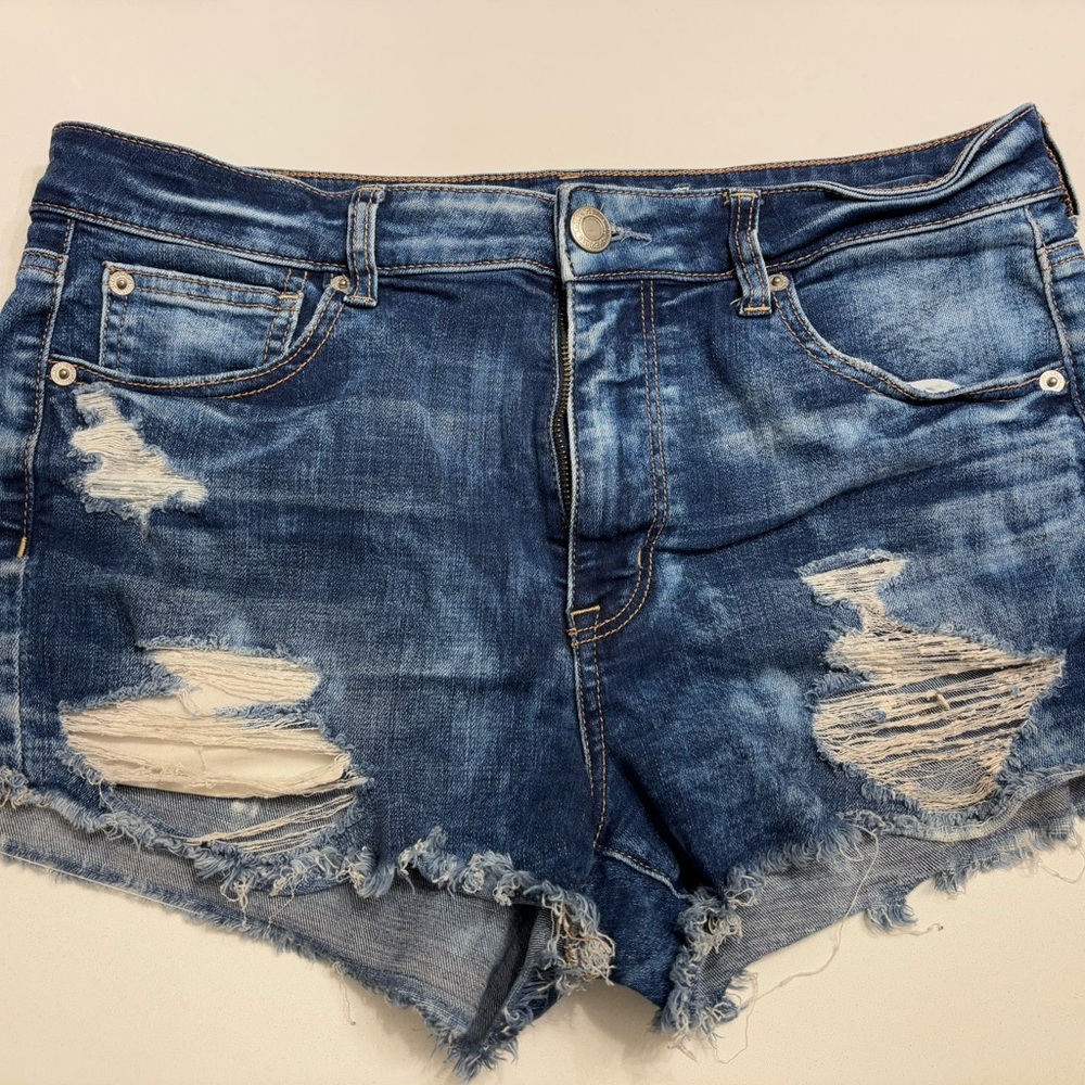 American Eagle Blue Denim Shorts